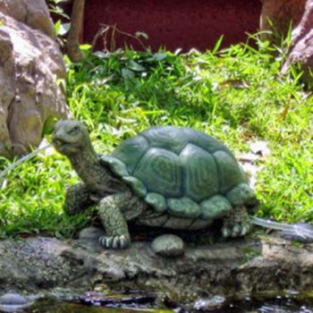 Fontaine avec tortue