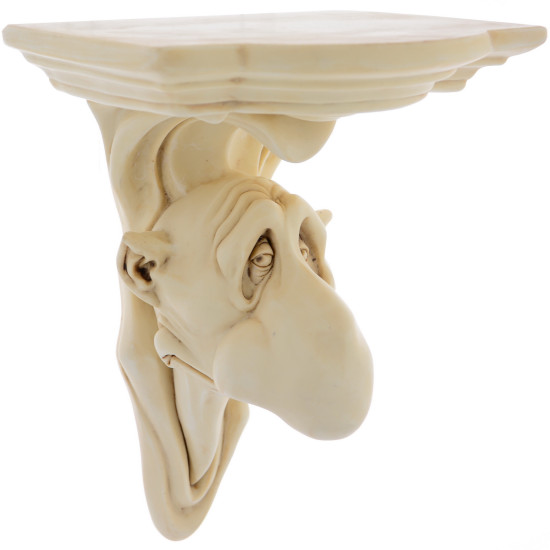 Big nose console ivory