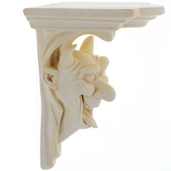 Console Tête de Diable ivoire, 26 cm