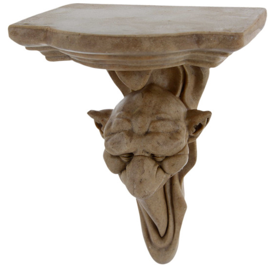 Console Gnome grès, 25 cm