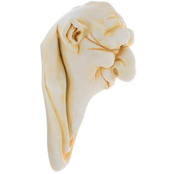 Gnome suspendu ivoire, 20 cm