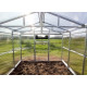 Serre grande 4 x 2,85m avec polycarbonate 4mm