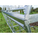 Serre grande 4 x 2,85m avec polycarbonate 4mm