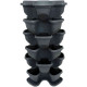 Pot de fleurs de jardin vertical 5+1 niveaux. Anthracite. Pot de fleurs de jardin vertical 5+1 niveaux. Anthracite.