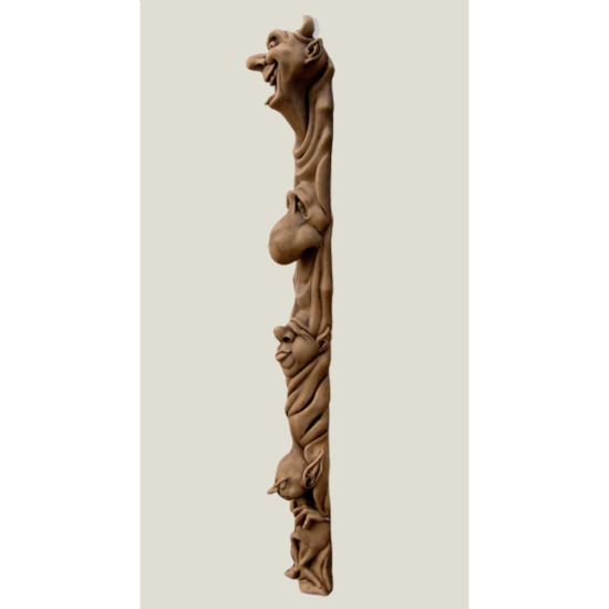 Colonne Fantôme suspendue (droite) grès, 79 cm Colonne Fantôme suspendue (droite) grès, 79 cm