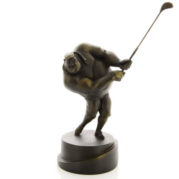 Golfer black