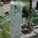 Colonne d’eau, fontaine de jardin extérieur, effet pierre 114-S