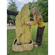 Pierre de jeu d'eau pour jardin - Accessoires de bassin pour fontaine sur pied - Monolith - XL Pierre de jeu d'eau pour jardin - Accessoires de bassin pour fontaine sur pied - Monolith - XL